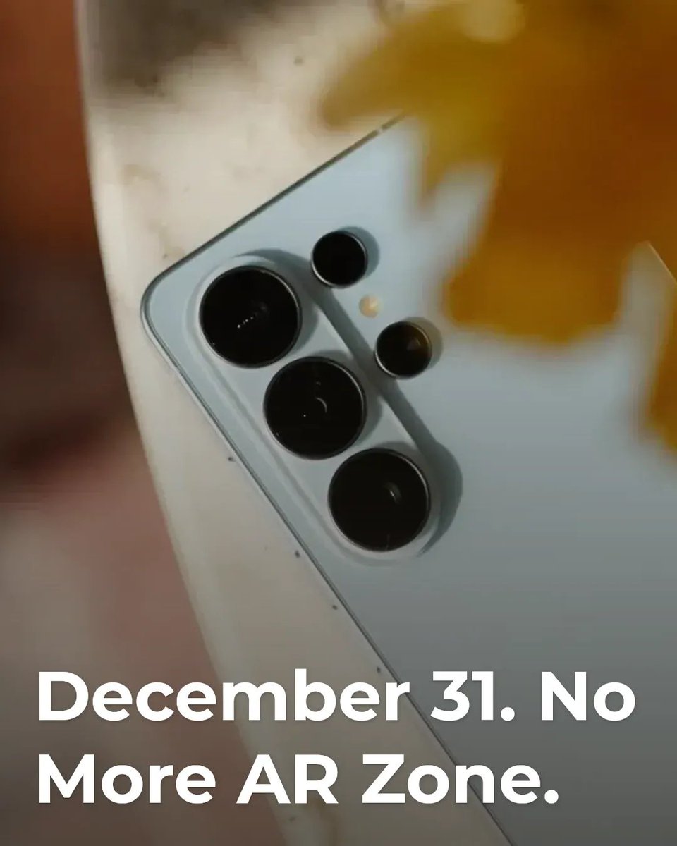 megamobi's tweet photo. Samsung is pulling Quick Measure and AR Doodle from the Galaxy Store on December 31. Says replacements are coming, no timeline given. #Samsung https://t.co/ZarANGwpLa