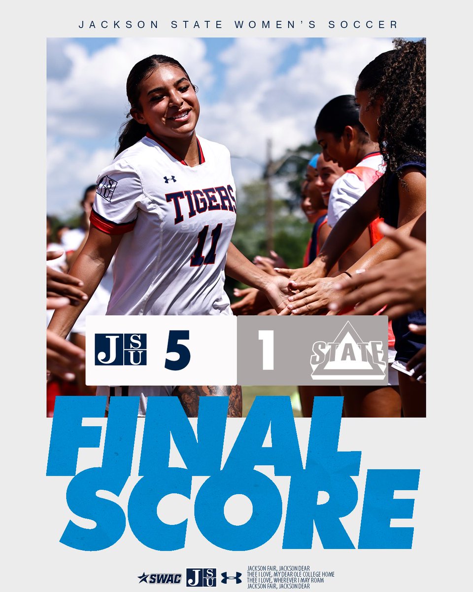 GoJSUTigersSOC's tweet photo. Dominate.

#THEEiLove | #GoJSUTigersSoc🐅 https://t.co/szaefRZJhW