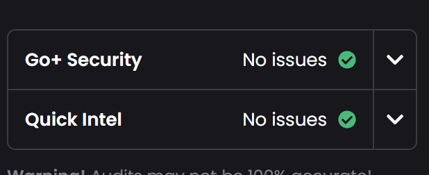 BabyBonkCoin's tweet photo. 🚨 GOPlus REVIEW COMPLETE — RED FLAGS CLEARED!

We asked @GoPlusSecurity  to perform a quick review and verification of our contract to make sure the red flags were properly addressed and removed.

✅ Mission accomplished! You should no longer see those flags on DEXScreener and other platforms.

We’re not stopping here, though. We’re still working on getting BabyBonk verified on HashDit as well, because we want to make sure every investor feels safe and confident when buying BabyBonk. 💚

Transparency. Security. Building for the long term. 🚀🐶