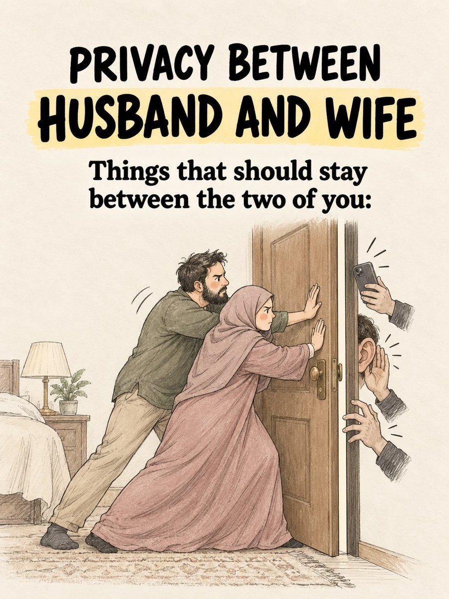 Cool_Ustaz's tweet photo. Privacy Between You And Your Husband🤫

—THREAD 🧵 https://t.co/abUOdseDkI