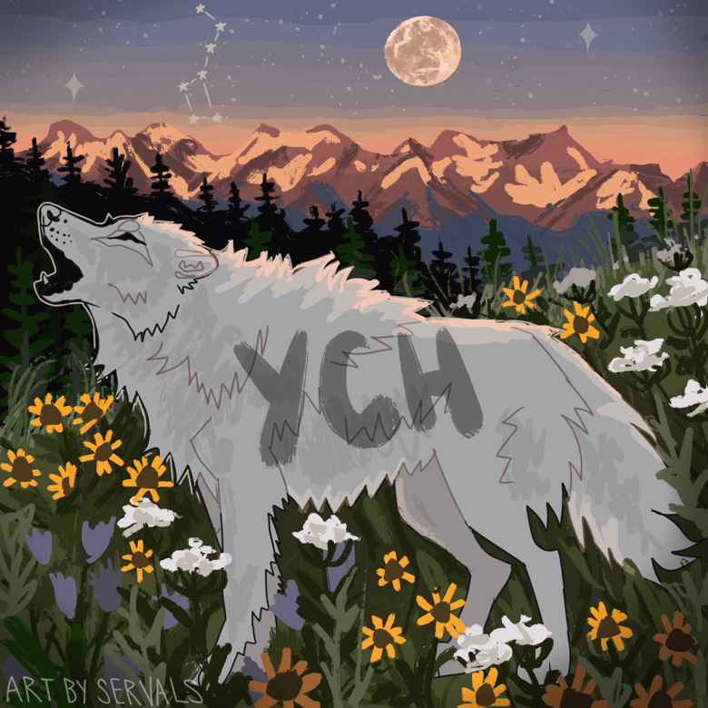 servalss's tweet photo. My wolf YCHs are on sale!! Use code "YCH50" at checkout for 50% off my YCHs today only!
https://t.co/TehZXzV1hQ https://t.co/E07T6ZZVos