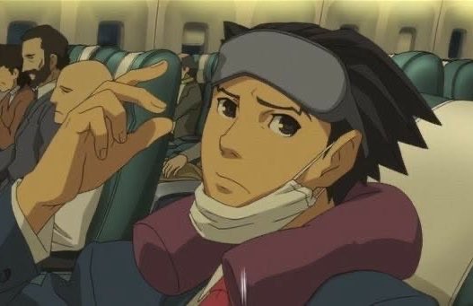 crunchy_t0ast's tweet photo. Phoenix Wright naps like a proper dad🩵🩵🩵 little sleep mask nd everything https://t.co/xUQn8zM3Wq