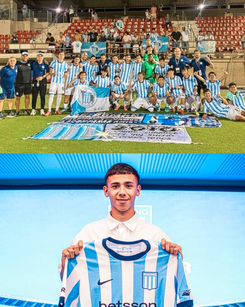 sudanalytics_'s tweet photo. 🤯🇦🇷 RACING GOLEÓ 3-0 AL REAL MADRID Y ES FINALISTA DEL MUNDIAL DE CLUBES JUVENIL POR SEGUNDO AÑO CONSECUTIVO.

Especial atención a su figura Román González, un pibe categoría ¡2010! que la rompe en la Selección Sub 16 y es uno de los goleadores del torneo. 💎

Jugará ante Athletico Paranaense. 🏆