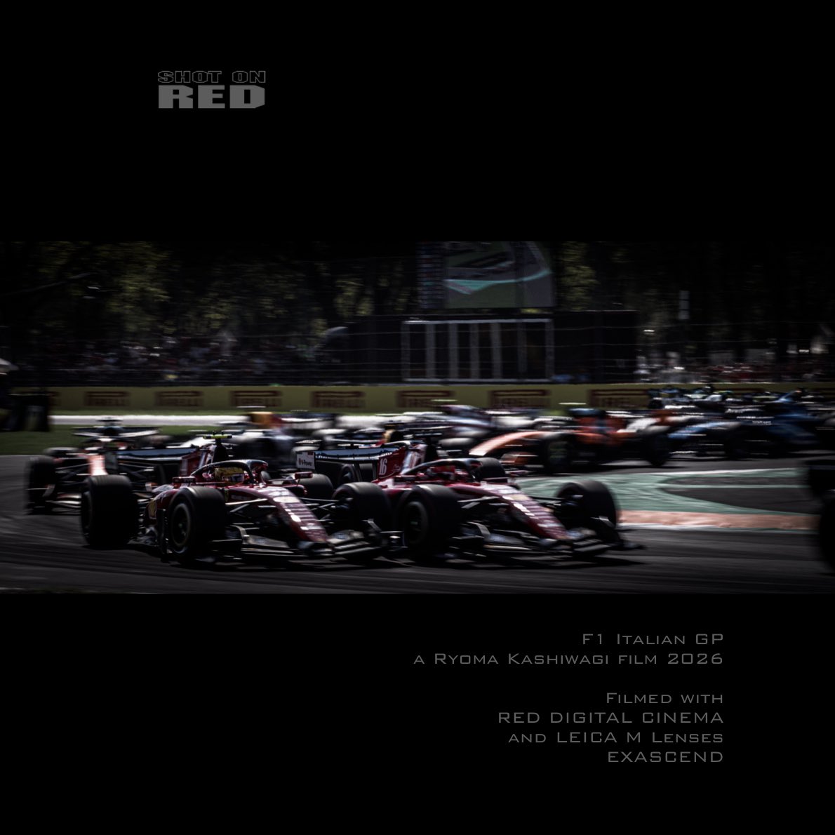 vaillant5's tweet photo. 【 F1 Italian GP 】
a Ryoma Kashiwagi film 2026
RED KOMODO X
LEICA Lenses
@RED_Cinema
@exascend @RAID_jp
#komodox #Komodo #ShotonRED #leica
#F1 #ItalianGP https://t.co/tYuYM3Heuv