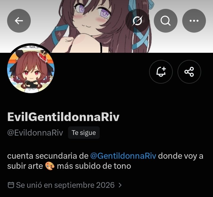 GentildonnaRiv's tweet photo. Gordos tengo buenas noticias, para evitar el shadow ban me cree una cuenta secundaria donde voy a subir el tipo de art que nos gusta a todos, vayan a seguir y hoy habrá un nuevo art en esa cuenta @EvildonnaRiv https://t.co/oobP8Uu1Kw