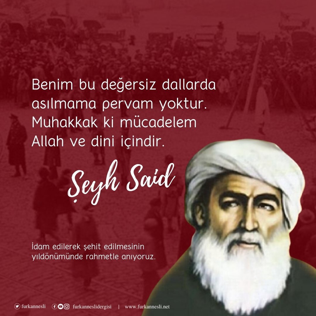 islami_ses's tweet photo. Kürt öncü diyorsun ama tarihteki bütün Kürt öncüler şeriat için canını verirdi ki Şeyh Said hazretleri gibi canlarını verdilerde.

Şeriat için can veren bir dedenin torunlarının şeriat istemesi asıl olması gereken iken siz o öncülerin adını kullanıp Kürtleri dinsiz birer Avrupalı yapmak istiyorsunuz.
