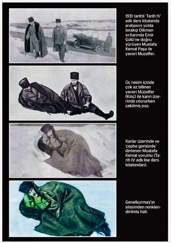 Fettahoglu3421's tweet photo. BU FOTOĞRAF YILLARCA BİZE KURTULUŞ SAVAŞINDA CEPHEDE ÇEKİLMİŞ GİBİ YUTTURDULAR ÇEKİLDİĞİ TARİH 1931 BUNLARIN HER ŞEYİ Mİ YALAN YA YALAN SÖYLEYEN TARİH UTANSIN İŞLERİ GÜÇLERİ ATATÜRK’Ü KULLANIP HEYBELERİNİ DOLDURMAK. https://t.co/gmsMl8Neiw