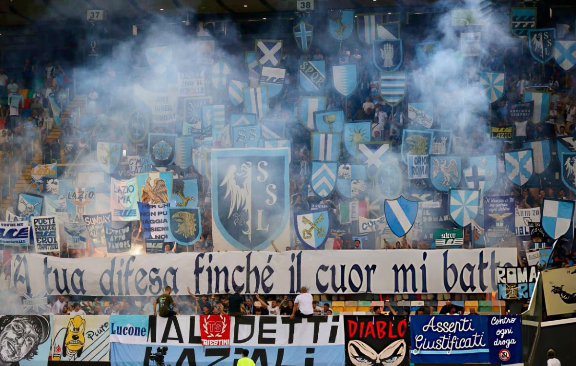 BrigataLazio's tweet photo. A tua difesa finché il cuor mi batte https://t.co/ZRJO0PghH7