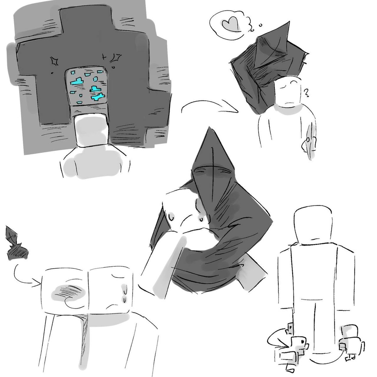 c0mput3rbugz's tweet photo. What if Void Entities wanted your love instead of your life:

1. Circuit

This is more like a writing exercise for me, as I'm trying to get better at it. So I came up with making Void Entities falling in love with the Player

#thebrokenscript https://t.co/IWXVR0ry2N