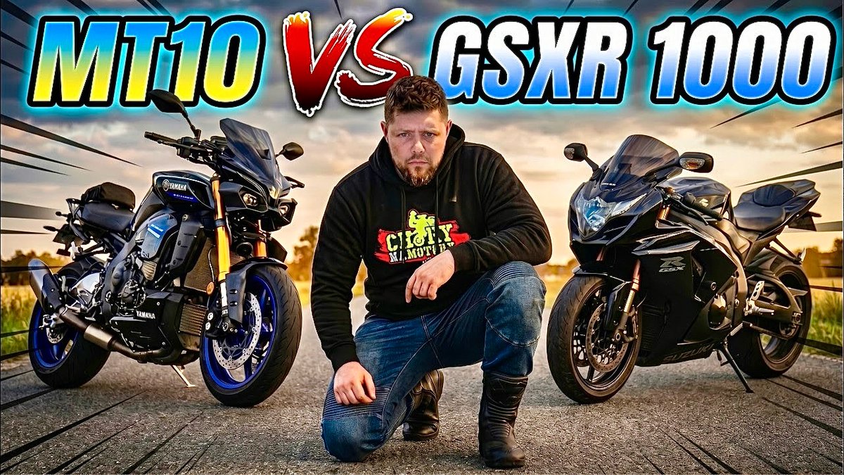 LidaNoseffda's tweet photo. After 18 years on pure sport bikes, I switched to a hyper-naked. Genius move or total mistake? On Moto Addicts: Suzuki GSX-R 1000 L5 vs Yamaha MT-10 SP. Engine, riding position, brakes, and street feel. What do you think? https://t.co/LHzXp2MDXs