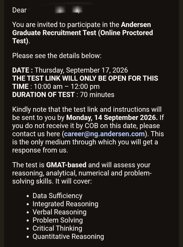 emma_hrguy's tweet photo. 📌 Update : Andersen's sent dates for their assessment. #andersen #graduatetrainee https://t.co/udWaGurdol