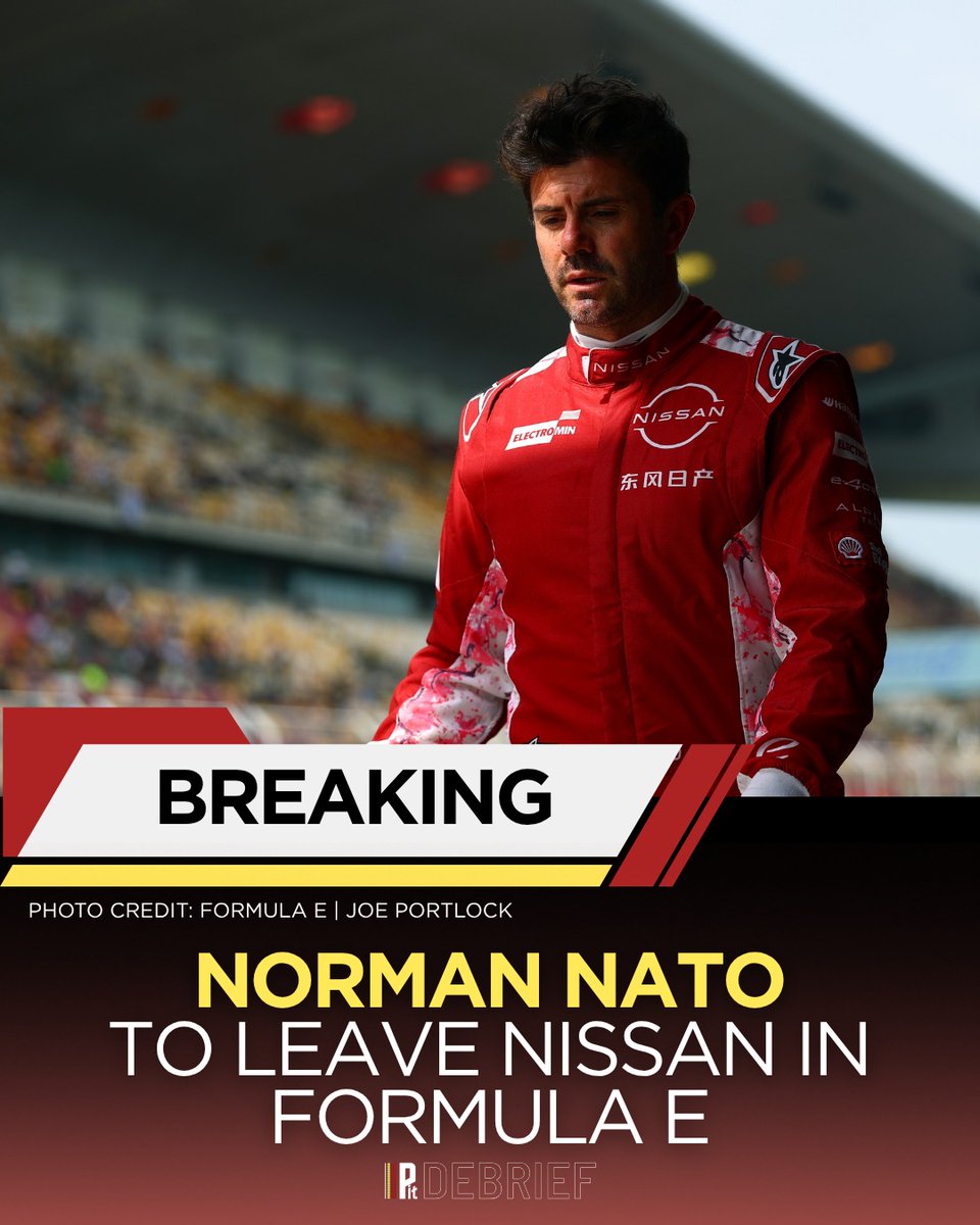 MelbaGiovaf6's tweet photo. Norman Nato is set to leave the Nissan Formula E Team after his latest stint with the Japanese outfit. https://t.co/Zf84rXH4qU