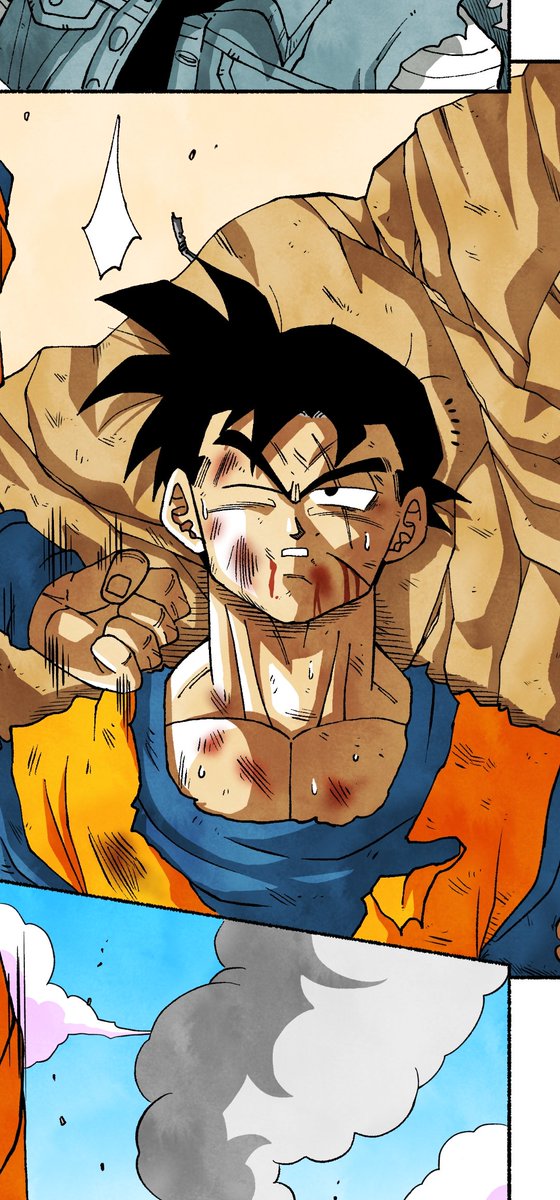 FerRSaiyajin's tweet photo. “The warrior from the other world has returned to save his son!!”
.
.
#dragonball https://t.co/lZGYEFEHWx
