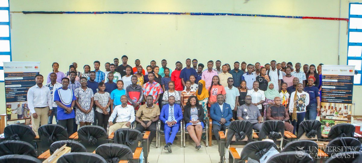 TAGDev_UCC's tweet photo. UCC has commenced a two-week orientation for the second cohort of TAGDev 2.0 scholars for the 2026/2027 academic year.

The 60 scholars; 51 undergraduates and 9 Master’s students were selected from over 1,000 qualified applicants. https://t.co/Szr9OtRARV
