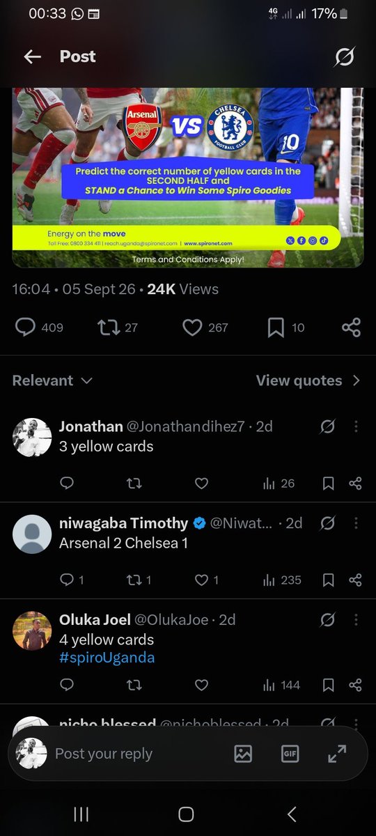 Jonathandihez7's tweet photo. @SpiroUganda I need my gift @ spiro 0759095451 https://t.co/8S9VkbJjVP