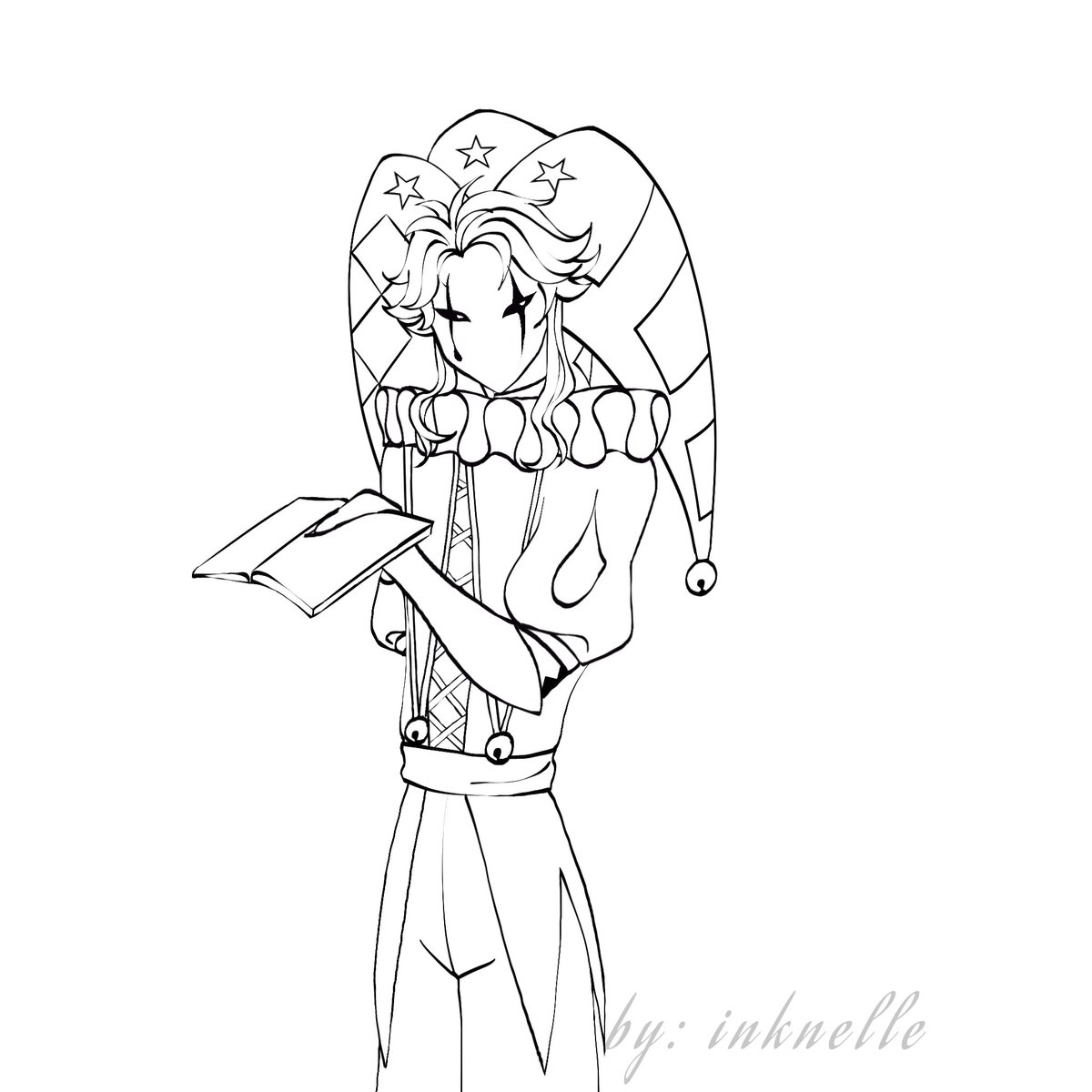 inknelle's tweet photo. Cómo le hace la gente para dibujar tan rápido y publicar seguido, yo a penas hago un dibujo por día y con mucha suerte 🫠

Recién hice dos ilustraciones de la historia y ya me desespero, no voy a terminar nunca https://t.co/PceuHUGyZy