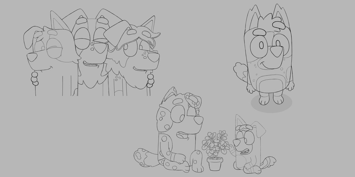 Matt_DobermanMI's tweet photo. I commissioned @MeShyPoTaTo to do these sketches for some friends 😁 https://t.co/AdxUBmv5lH