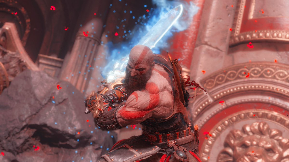 RhodWulfLeon's tweet photo. El poder de la Espada del Olimpo en #GodOfWarRagnarok: Valhalla. 

#ShareDeLaSemana #PSBlogLA https://t.co/Vz4x2yBA4r