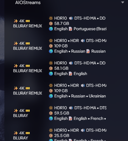 Tchau1u's tweet photo. @alicemnx assinem real debrid, depois configurem o stremio atraves do aiostreams ele vai instalar todos os addons importantes e ainda filtrar os arquivos que sao corrompidos https://t.co/pyVDQYRiCE