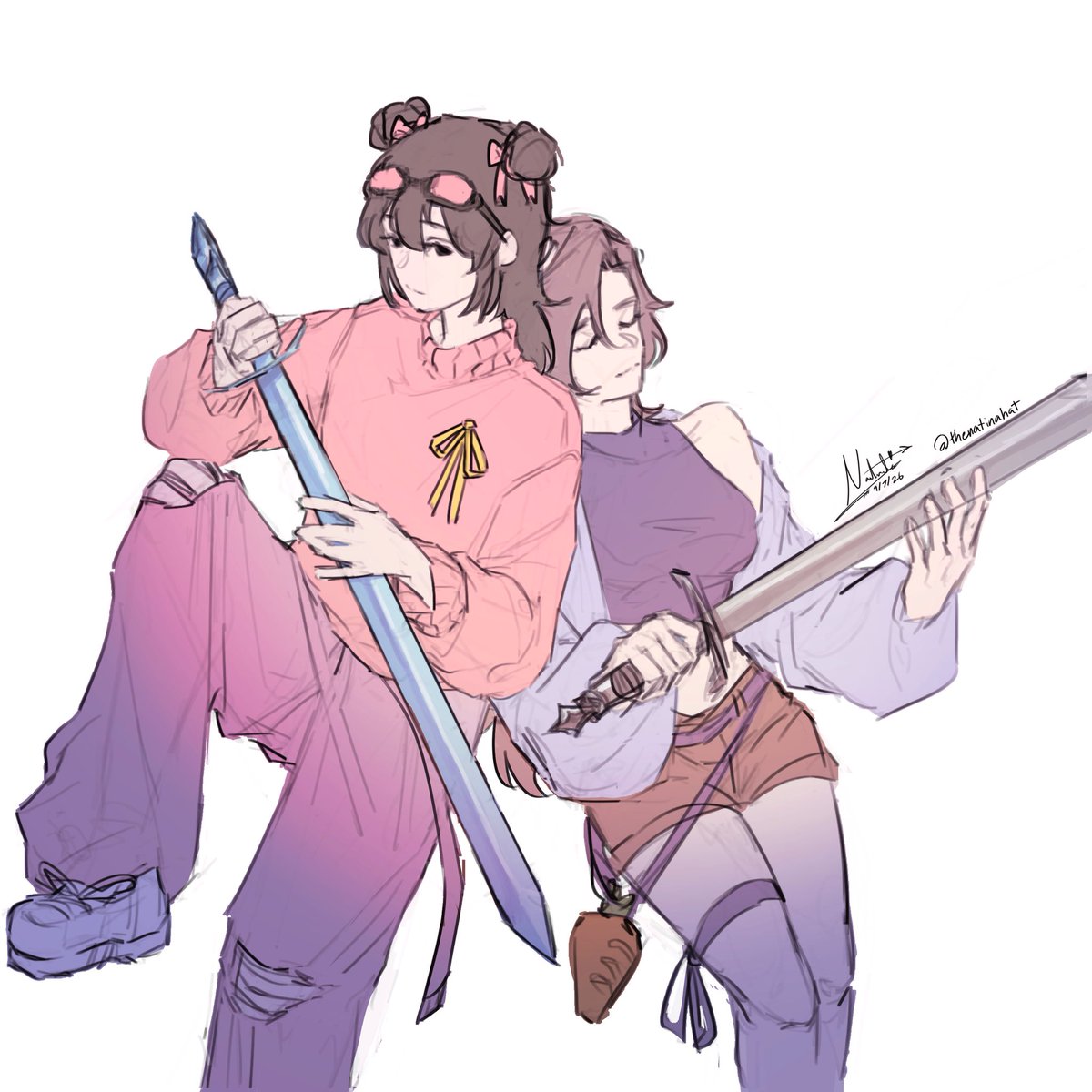 TheNatInaHat's tweet photo. I wish tina played more on lifesteal world #tinakittenfanart #jumperwhofanart https://t.co/RoscZWT9IK