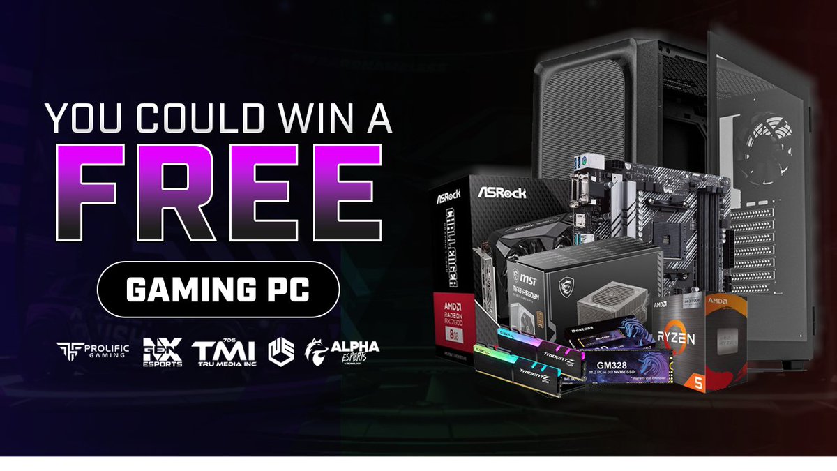 Nameless_LLC's tweet photo. CUSTOM GAMING PC GIVEAWAY 

We’re teaming up with @NxGen_Esport  &amp; @ProlificGaming to give away a gaming PC!  

🎁1 winner selected at random 
📅 Enter by October 31, 2026 

No purchase required
https://t.co/gNeAK8C1Mv https://t.co/aw8E0hIWtw