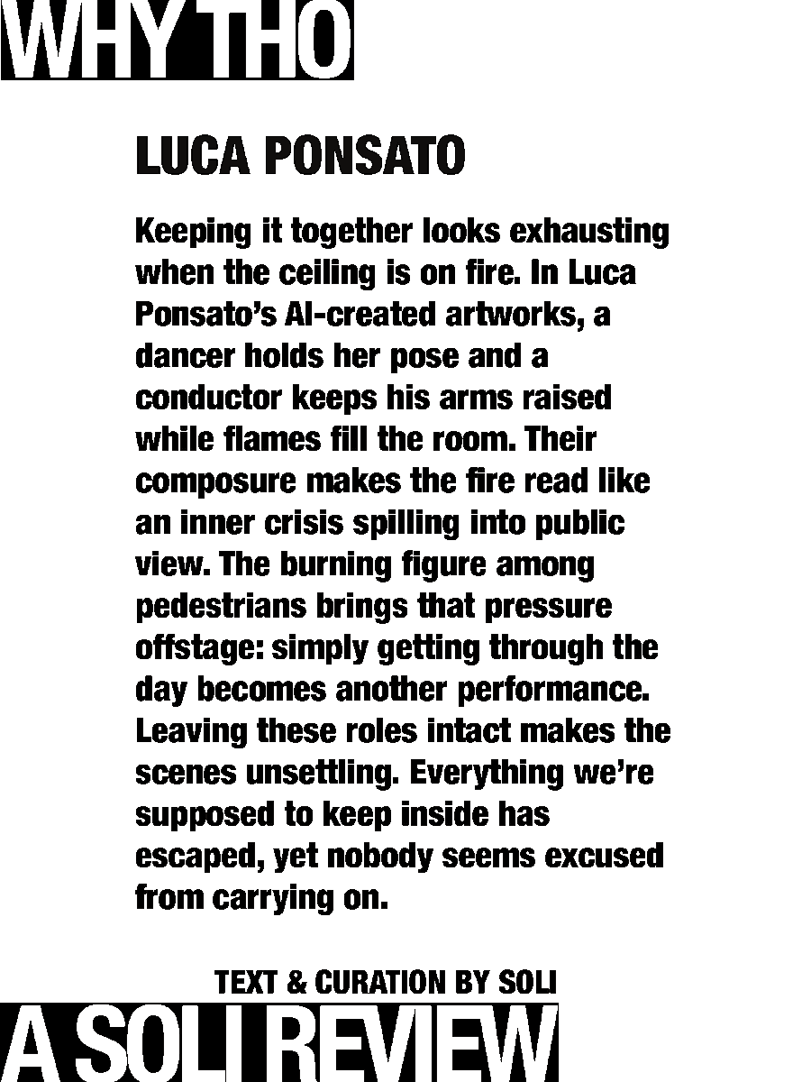 solisolsoli's tweet photo. Luca Ponsato / swipe for the review https://t.co/n1HvyF2V0v