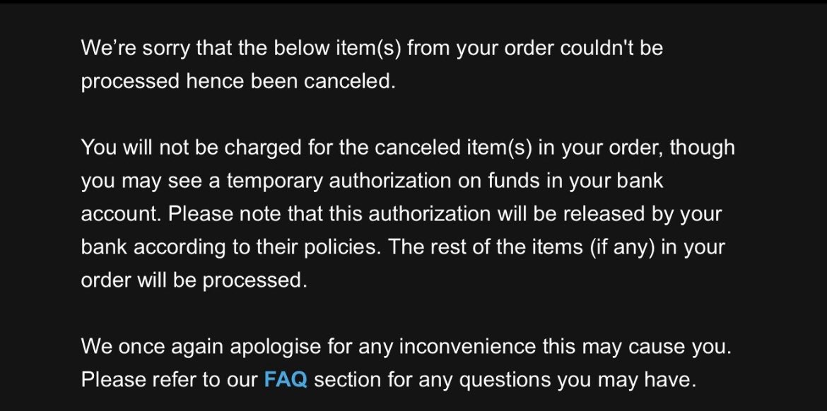 pokemadness34's tweet photo. 🚨 Pokémon Center 30th Celebration 
Cancellations❌ 

Looks like a major cancellation wave is sweeping through right now 

CHECK YOUR EMAILS ‼️
 Did your order survive the sweep or get canceled? 👀 Let us know 👇 https://t.co/KWZOfnzBcS