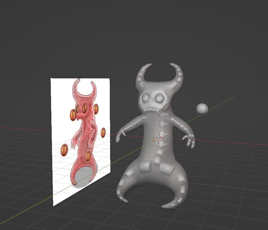 Catee3glvy's tweet photo. Epic ghazt from my singing monsters 3d modeled!

#Blender #3dmodel #Sculpt #msm https://t.co/17e4c8uAKI