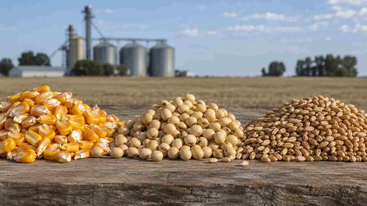 RuralNetOficial's tweet photo. #Agricultura #BolsadeComerciodeRosario #campaña202627 #girasol #maiz Granos: la soja resistió en $560.000 y el maíz perdió fuerza sin la referencia de Chicago https://t.co/yg9tVPtUOb https://t.co/HYuU4UMsn9