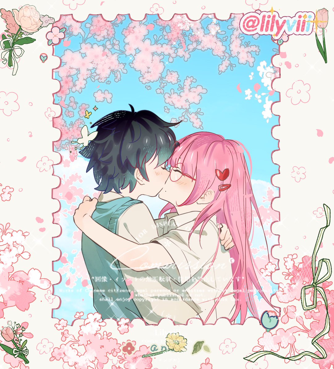 jeanpurinns's tweet photo. ⠀⠀⠀⠀⠀
　　　　
              ⠀ᛝ  kiss me 𓂃  under the  ୭ৎ
          ⠀⠀cherry blossoms .ᐟ (＠＾◡＾)

　#lukriri #lukacouffaine #yumetwt #mlbtwt  　　　　　　　⠀ https://t.co/myWAEQ0Vk5