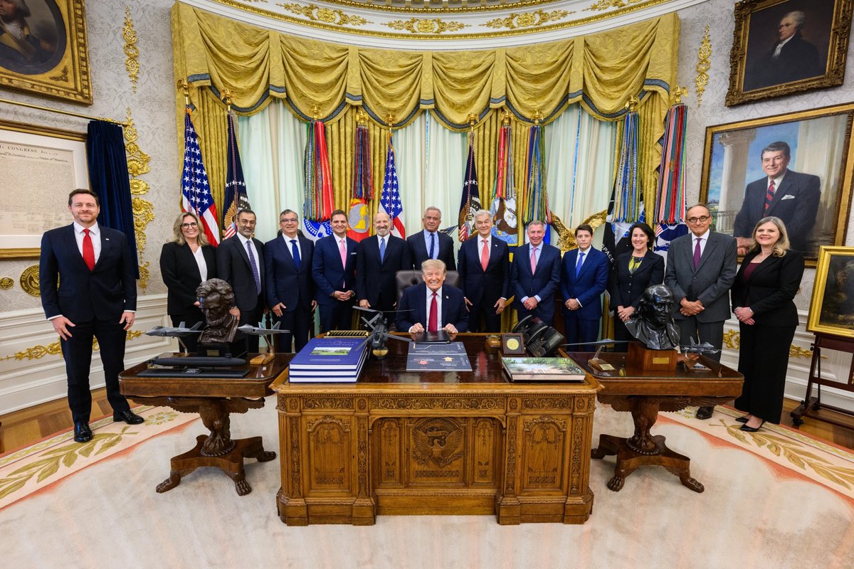 nettermike's tweet photo. Happy Labor Day:
What has President Trump done for America in just this past week?

Here is a partial list.  

Please share.
 He is accomplishing so much; even our people have difficulty keeping t Most Favored Nation Drug Pricing Set to Save Americans $600 Billion, 162,000 New Jobs Created in August, Two Executive Orders Back America’s Ranchers, and Operation Economic Outcast Expands to a Global Coalition

On this Labor Day — the holiday honoring the American worker — President Trump delivered a landmark win for every family in the country. On August 31, the President announced a new round of Most Favored Nation drug pricing agreements, projected to save Americans an estimated $600 billion on prescription drugs. Participating manufacturers — including Bayer, Takeda, and CSL — now align their U.S. prices with the lowest prices charged in other high-income nations such as Canada, Japan, and European countries. https://t.co/rPCrE1K9SK covers approximately 80% of commonly dispensed pharmacy medications, and the most recent data confirmed the steepest annual prescription drug price decline in more than 60 years. As Dr. Mehmet Oz noted, one in three Americans previously walked out of the pharmacy empty-handed because they couldn’t afford their medication. That era is ending.

The August jobs report delivered a blockbuster number that shocked Wall Street economists who had expected far less: 162,000 new jobs created — nearly triple the consensus forecast. President Trump’s second term has now produced more than 1 million private-sector jobs. Manufacturing posted its strongest monthly gain in three years, adding 16,000 positions driven by demand for pharmaceutical, defense, and semiconductor production. Construction added 22,000 jobs, with factory construction up nearly 100,000 since inauguration day. Average private-sector weekly earnings rose 3.7% year-over-year, and Black unemployment posted its second consecutive monthly decline.

On September 2, the White House released the official accounting of the biggest oil deal in world history, detailing the full scope of the agreement securing majority U.S. governance rights, economic ownership, and guaranteed low-cost off-take of 65+ billion barrels of proven oil reserves in Venezuela. The private company operating those fields currently produces 250,000 barrels per day and will rank among the world’s largest private oil companies by reserves. Material production is expected by early 2027, with at-cost deliveries to the United States projected to lower gas prices by year-end. The administration frames the deal as direct enforcement of the Monroe Doctrine — cutting off foreign adversary influence in the Western Hemisphere while securing American energy dominance for the next century, at zero cost to the taxpayer.

On September 4, President Trump signed two executive orders to defend America’s ranchers and break the chokehold on the nation’s beef supply. The first — Supporting America’s Ranchers — directs Interior to evaluate delisting gray and Mexican wolves under the Endangered Species Act, updates predator compensation standards, and initiates a review of beef labeling to ensure consumers know where their beef was raised. The second — Promoting Fair Competition in Livestock Markets — targets the alarming consolidation in beef processing: the four largest packers now control approximately 85% of all steer and heifer purchases, up from just 36% four decades ago. The order mandates aggressive Packers and Stockyards Act enforcement, expands interstate market access for small and regional processors, and creates a new loan program for independent processing facilities.

Operation Economic Outcast — the administration’s maximum-pressure campaign against Iran — is evolving from a U.S. operation into a global coalition. The European Union has now joined U.S. sanctions, and South Korea is weighing direct military backing of the Strait of Hormuz blockade. On September 2, U.S. forces conducted their most significant single-day operation since the blockade began: 60 Iranian targets struck and 18 million barrels of oil protected in a single day — a record that underscores the escalating scale and precision of American operations. Iran continues to lose an estimated $13 billion per month in oil revenue, with no relief in sight.

ICE launched “Operation Rotten Apple "across New York, arresting more than 2,000 illegal migrants — including convicted child rapists and murderers — in a sweeping enforcement action that confirms the reach of maximum enforcement into even the most politically resistant jurisdictions. The State Department announced the launch of a Foundry School to train the skilled manufacturing workforce behind America’s industrial comeback. The United States struck a light-touch AI regulation accord with G20 members at the Innovation Ministerial, establishing America’s preferred global framework and preventing the regulatory overreach that could slow American technological leadership. And Delta Airlines announced it will match the federal government’s $1,000 Trump Account seed money for children, with a growing list of American companies pledging similar contributions.

President Trump called the International Space Station from Mission Control in a live conversation with American astronauts — a vivid symbol of America’s renewed space leadership and this administration’s personal investment in the men and women who fly for this nation. First Lady Melania Trump completed her 34th family reunification of children displaced by the Russia-Ukraine war, bringing more young people home to their families in a humanitarian mission conducted quietly and consistently across her tenure. As Americans celebrate this Labor Day, the results speak for themselves: drug prices falling at their fastest pace in 60 years, manufacturing booming, the beef monopoly being broken, Iran under maximum pressure, and the United States having secured the biggest oil deal in world history.