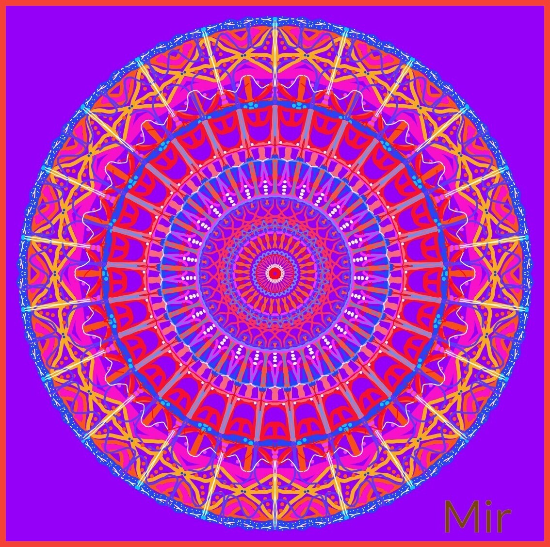 Kronenberg211's tweet photo. Vroeg slapen is niet gelukt...Een mandala maken wel. Je kunt in #Gaba makkelijk veel assen instellen, geswitcht tussen 22 & 29. Ik vind de binnencirkels makkelijker dan de buitencirkels. #Sumopaint en #lunapic gebruikt voor de afwerking.
#MirCreatiK #art #artistofx #Mir #kleuren https://t.co/xVqkxDUeLU