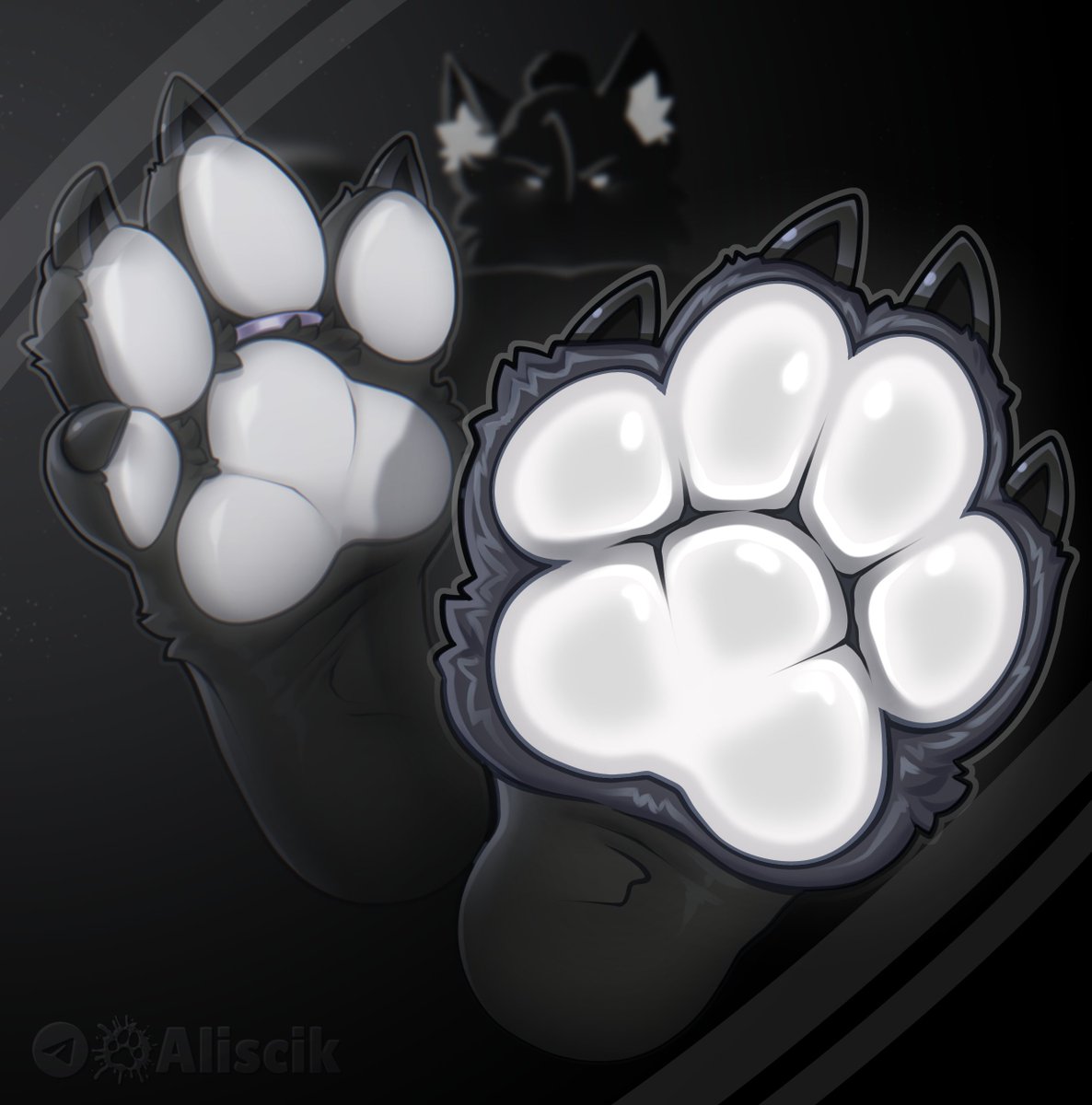 Shakarmitsu's tweet photo. "Don't Struggle, It's Embarrassing."

🎨 - Aliscik on FA [https://t.co/mFwdRQieYZ]

#furry #paws https://t.co/A2EIVlN8gp