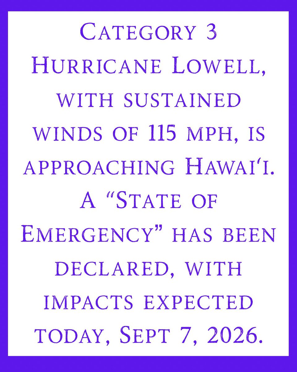 kalahuihawaii's tweet photo. This is our new norm - Hawaiʼi has formally entered a new era of climate disaster.
#HurricaneLowell #wekeepussafe #KauaiandNiihau
Stay updated https://t.co/T1vBv7lBc8 https://t.co/MQD2JmRNkF