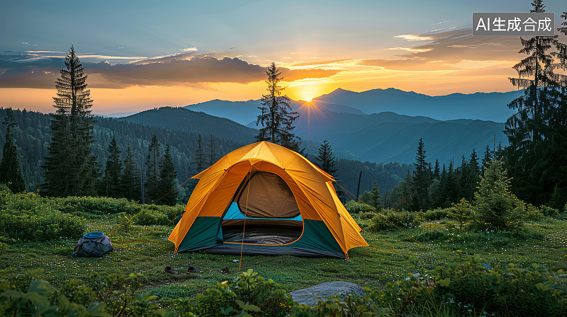 taylerjade's tweet photo. Woke up to golden sunlight filtering through pine trees and the soft chirp of birds by my tent—this quiet mountain camping hit different today. No plans, just good air and even better vibes https://t.co/J0V4lq1YE7