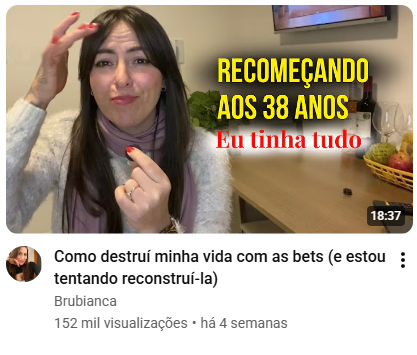 peppipets's tweet photo. >38 anos
>Ganhava 15mil por mês na profissão dela
>Tinha um casamento perfeito

>Ganhou dinheiro com bets
>Largou a profissão
>Vendeu cursos de ganhar $$ com bet
>Fazia com o marido

>Começou a perder dinheiro
>Vendeu coisas que tinha para apostar
>Perdeu tudo
>Casamento acabou

>Recomeçou do zero
>Voltou a morar com a mãe

>Agora tá trabalhando na internet para se recuperar
>Quer falar dos problemas dos vícios com bet