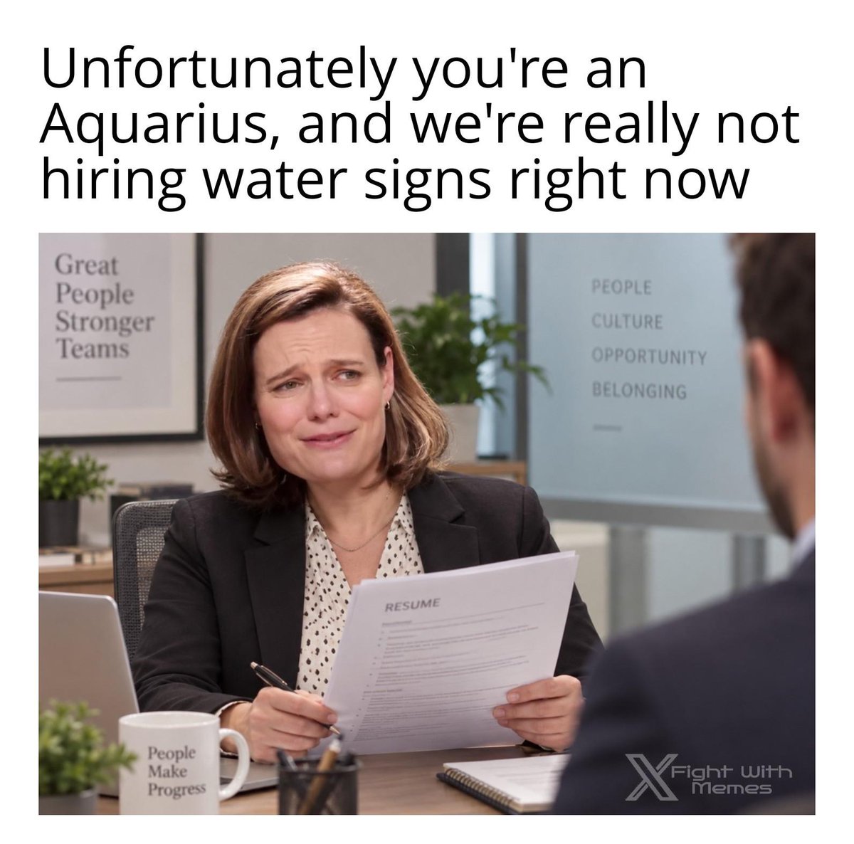 FightWithMemes's tweet photo. POV: You're a man applying for a job in the health or education field: https://t.co/14x90MO7wR