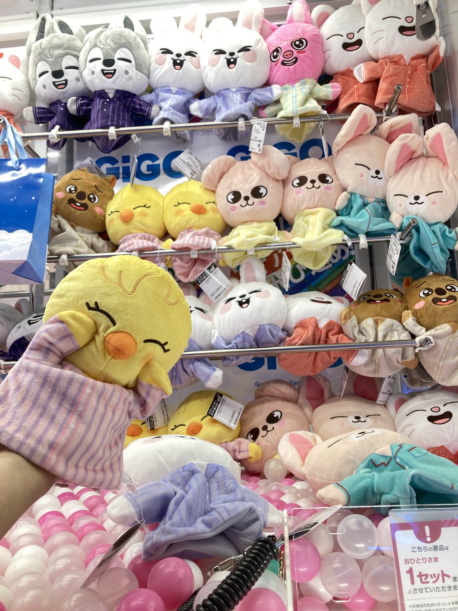 GiGO_Shirakawa's tweet photo. ✨景品入荷情報✨
ＳＫＺＯＯ～ＧｉＧＯ限定～
・ふわふわボアパジャマぬいぐるみ
・くっつきぬいぐるみ
・パペットぬいぐるみ

入荷いたしました🎉
本日より対象機に500円投入でオリジナル紙袋プレゼント🎁

皆様のご来店お待ちしております♪
＃GiGO白河　＃SKZOO https://t.co/Lct8IvZiyl