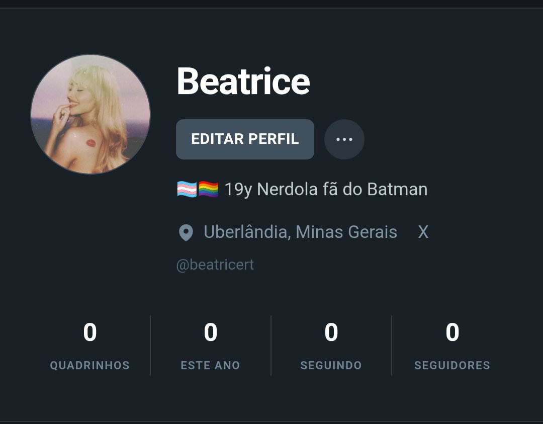 beeaaaatriceee's tweet photo. GENTE ME SIGAM!!!
Vou atualizar meu perfil mais depois 

https://t.co/OMUuQPrD84 https://t.co/e9yPC2EEda