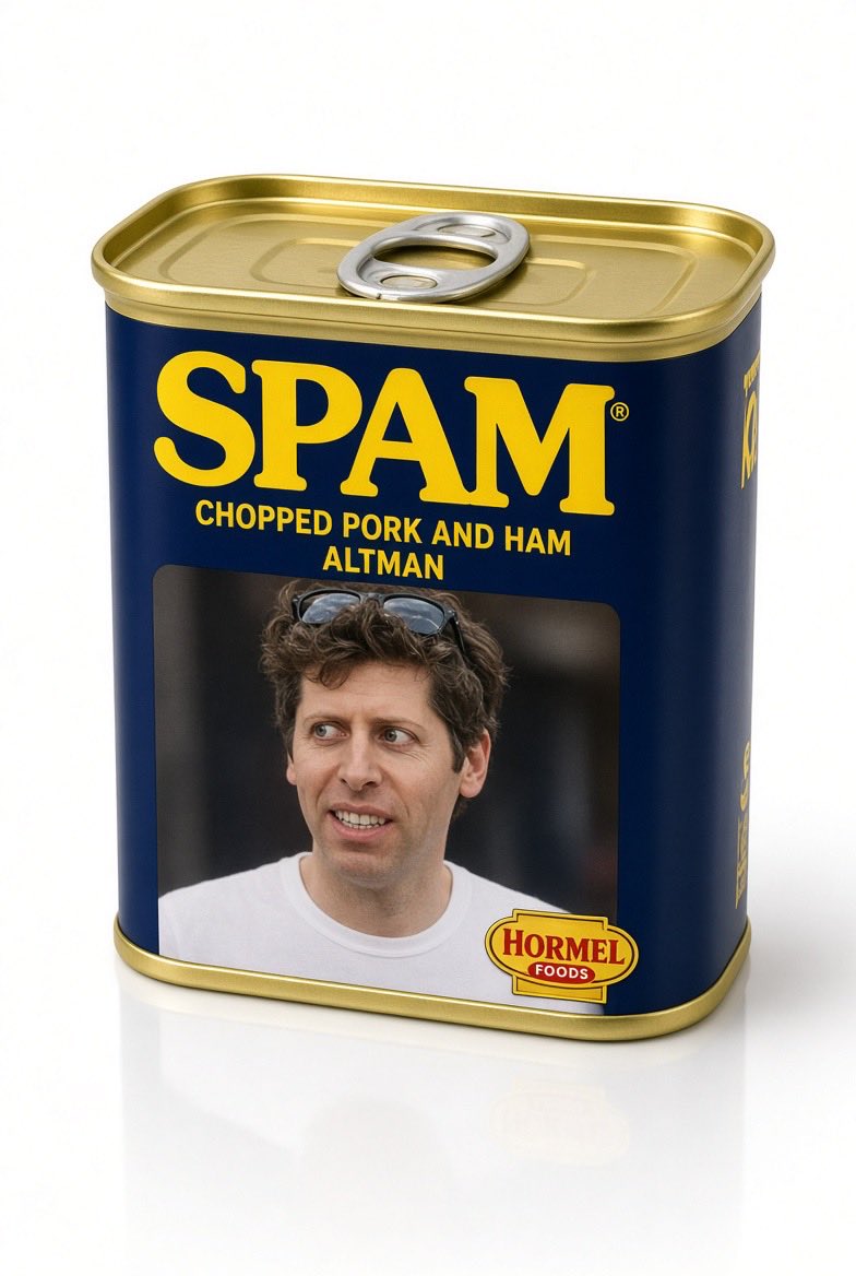 80sMuffinCat's tweet photo. @0xPromiser Spam Altman https://t.co/zIlKwsamcM