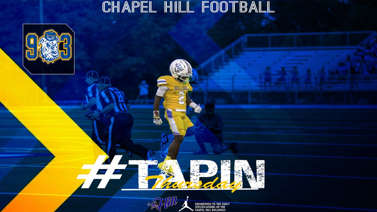 ChapelHillFB's tweet photo. #TapInThursday. It’s the Day Before! Tap in & sharpen up. #ChapelHillVsLaVega #BeADog
@TMobile #FN5GL #entry https://t.co/8I2hdxzEAa