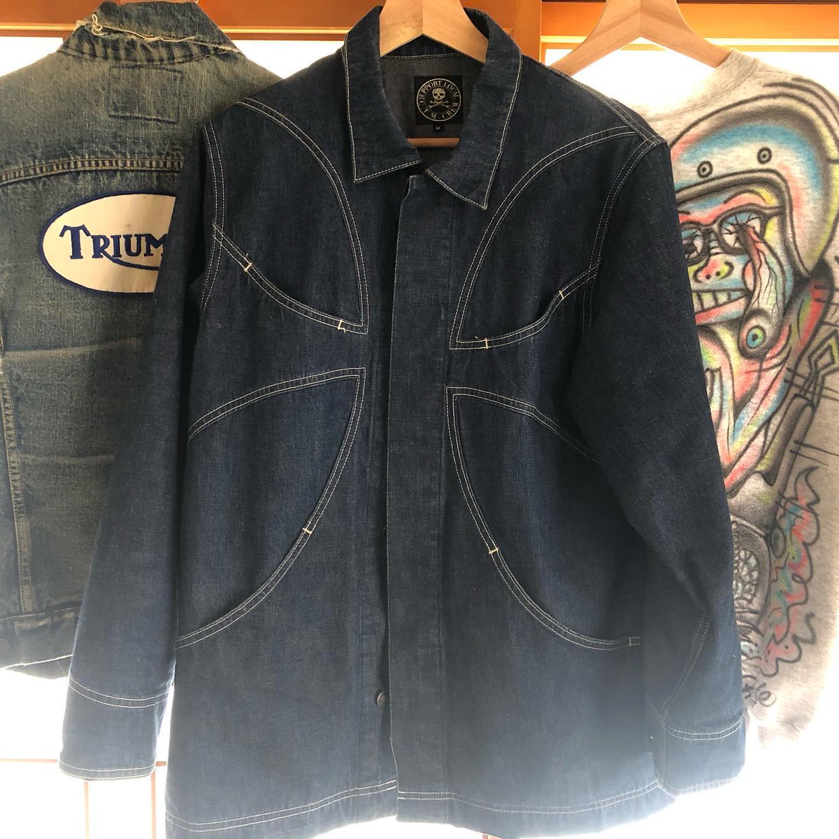 DustinGuaruo's tweet photo. The first CxTxM item I bought was this coverall. I still remember the shock I felt the moment I saw this design. https://t.co/amgzyl4G4E