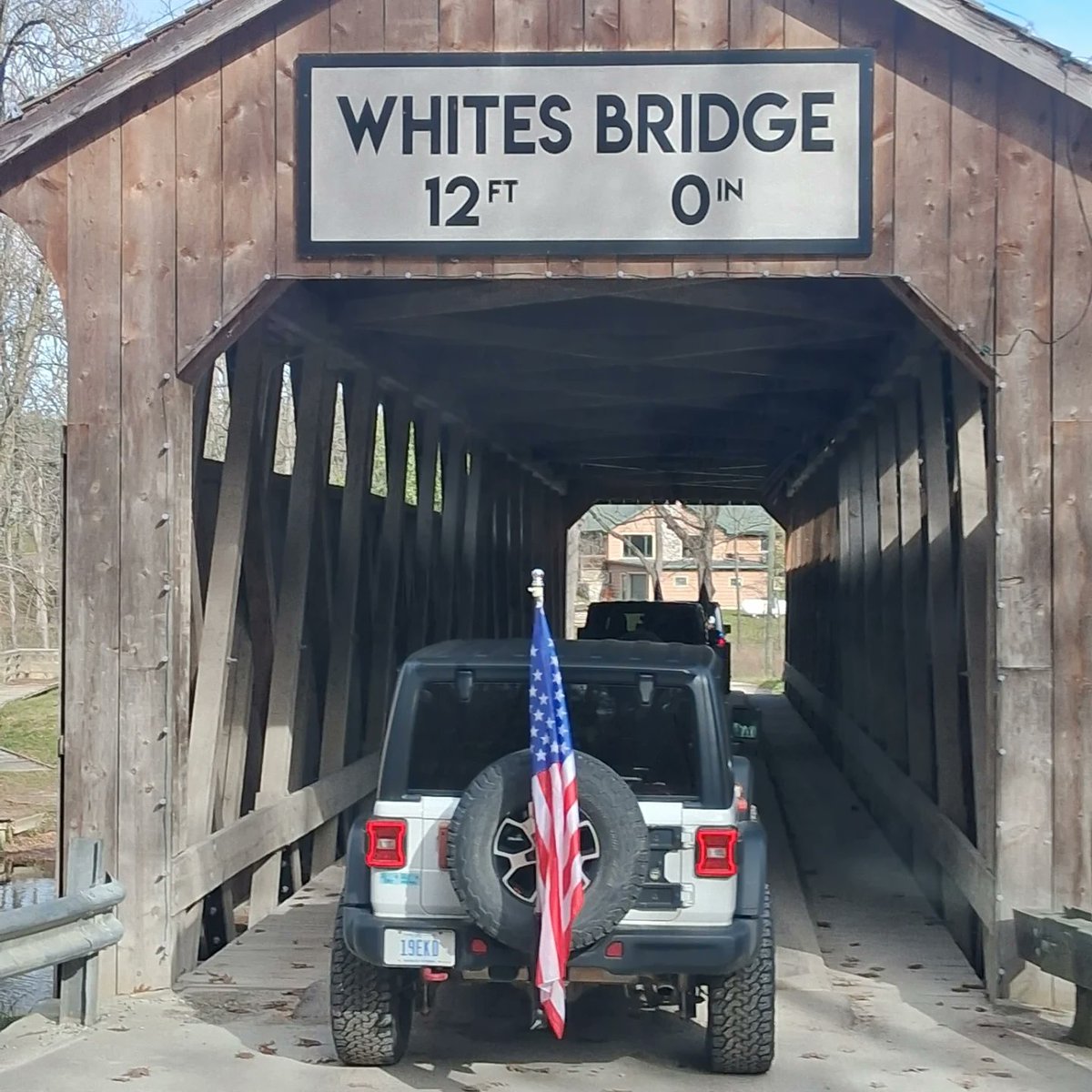 EdisonGariqst's tweet photo. Covered bridges along Freedom Run https://t.co/AyqxbqfioD