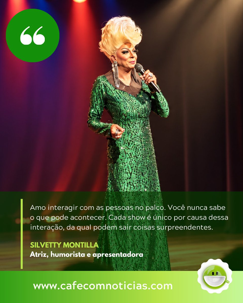 cafecnoticias's tweet photo. #CaféEntrevista: Silvetty Montilla faz show em BH e relembra trajetória de sucesso na arte drag. Leia o texto completo no blog: https://t.co/B6Vt75WP6v
.
.
#Entrevista #Espetáculo #BH #TôAdorando #Cultura #ArteDrag #DragQueen https://t.co/9FPoHlEky0