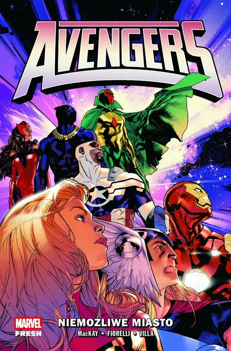 PlanetaMarvelPL's tweet photo. "Avengers: Niemożliwe Miasto" (Tom 1) - Recenzja (komiks od wydawnictwa Egmont Polska)
https://t.co/mDk5C06eWf 
#współpraca #EgmontPolska #Avengers https://t.co/sfptEgDocL