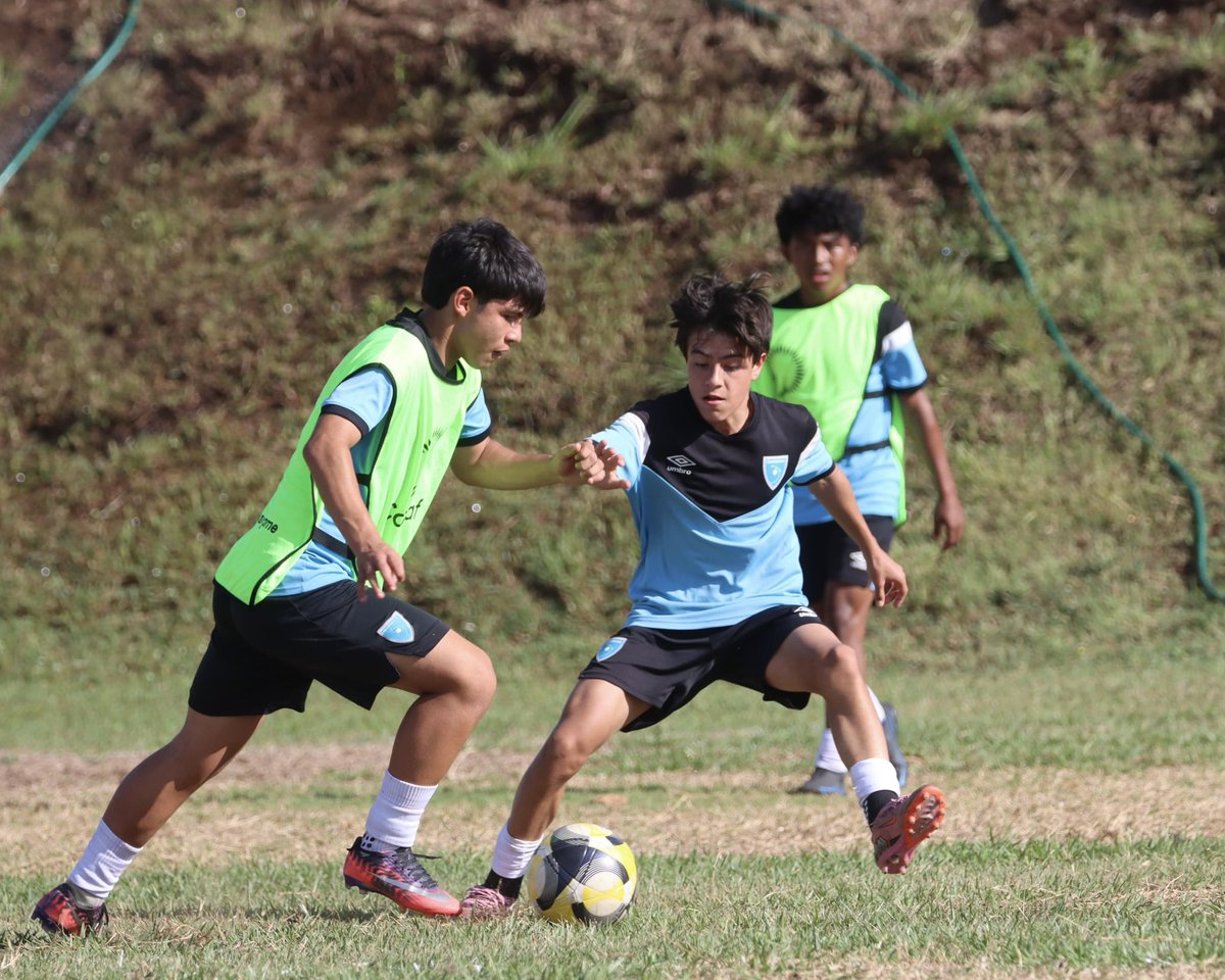 fedefut_oficial's tweet photo. TDS FIFA-FFG ⚽️🇬🇹 U14 MASCULINA
25 jóvenes de todo el país que integran la Selección U14 TDS masculina, iniciaron un nuevo microciclo de trabajo en las instalaciones de Greenfield. 🇬🇹💪🏽⚽️
#VamosGuate #VamosChicos https://t.co/NWZZly0m2b
