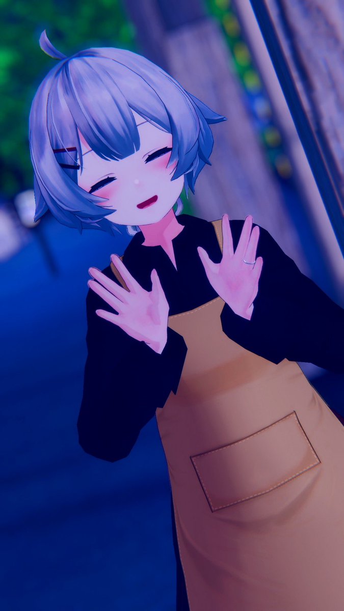 ma21VRC's tweet photo. 「お帰りなさい」 https://t.co/Fc7STYI4we