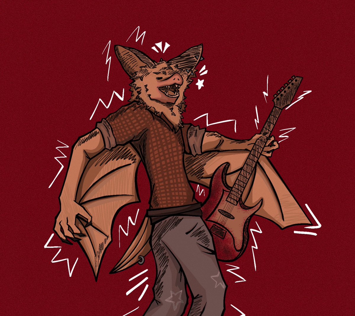 lolelolaso's tweet photo. Silly bat 🦇 https://t.co/0bdEJZqib2