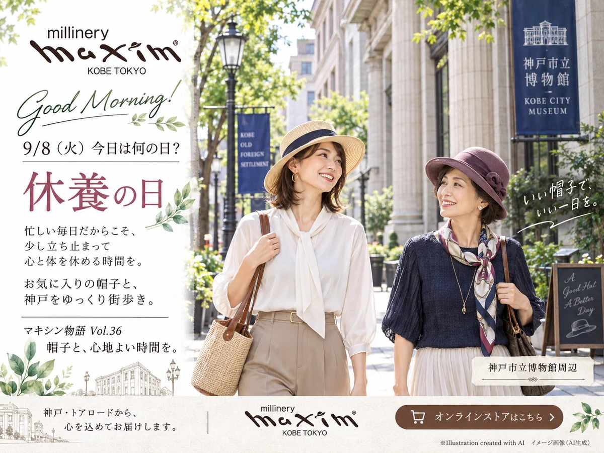 マキシン（MAXIM）【公式】神戸の老舗帽子ブランド since1940