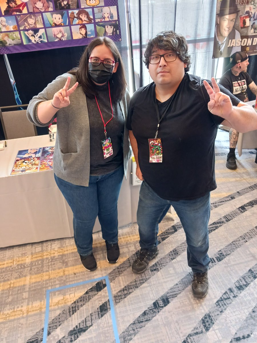 BushBean64's tweet photo. It was a pleasure getting to meet you @tsunderica! @sabotencon https://t.co/qHUM55rQCb